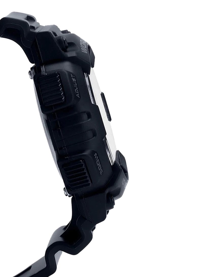 CASIO Men Synthetic Analog & Digital Quartz Watch AEQ-110W-1BVDF - 47 mm - Black - Image 4