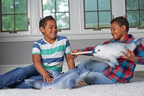 Wild Republic Narwhal Plush  Stuffed Animal  Plush Toy  Gifts for Kids  Living Ocean 25 Inches - Image 4