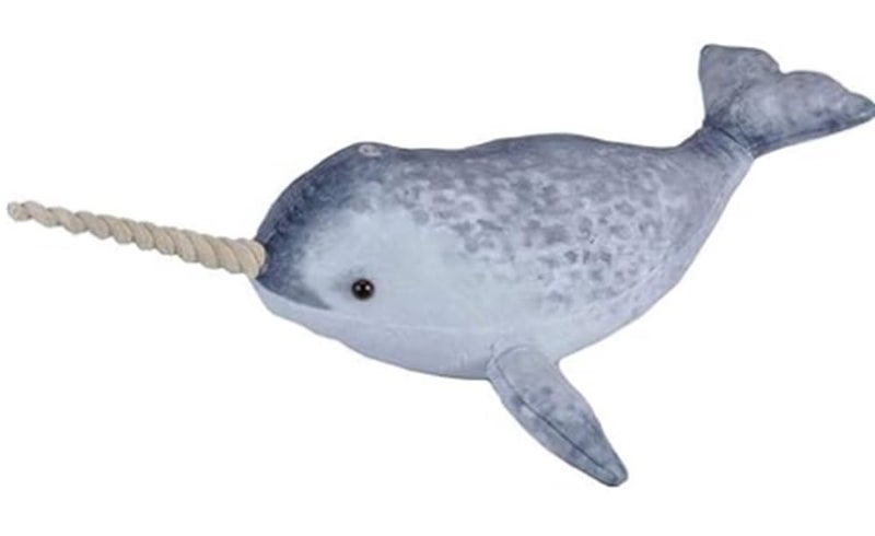 Wild Republic Narwhal Plush  Stuffed Animal  Plush Toy  Gifts for Kids  Living Ocean 25 Inches - Image 1