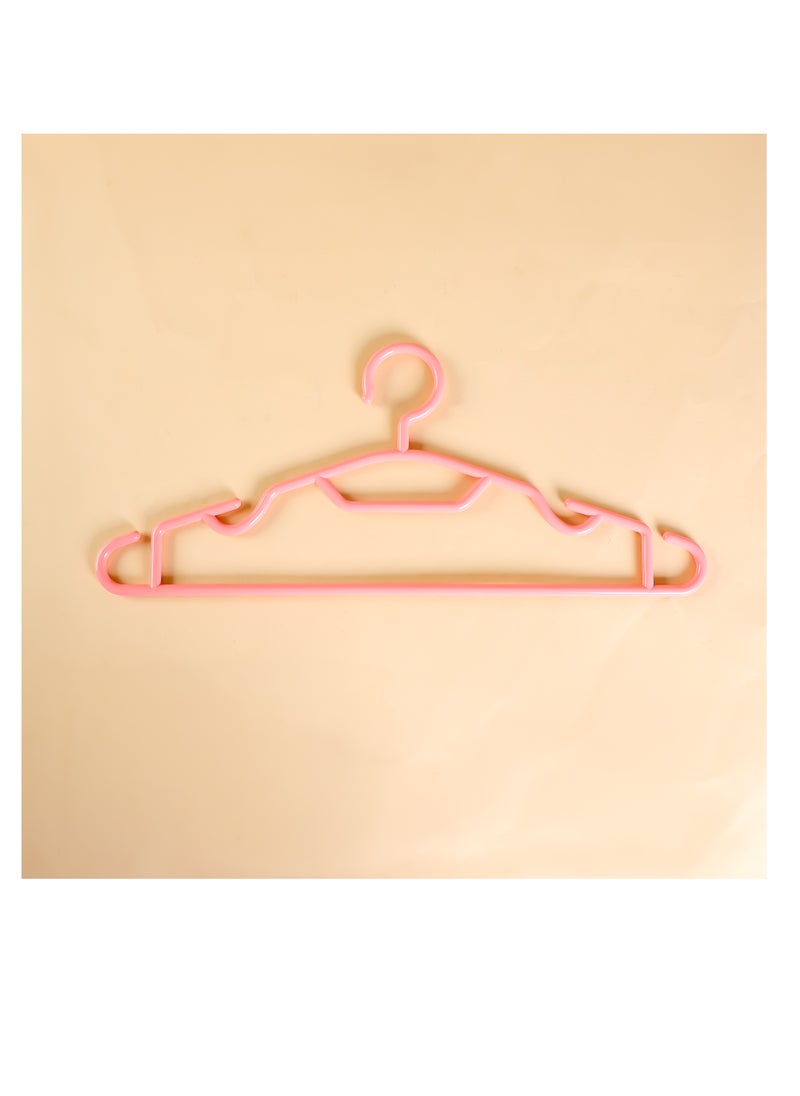Royalford - Royalford 5-Piece Cloth Hanger Set-RF12173/ Lightweight, Trendy and Anti-Skid Plastic Hangers Perfect for All Kinds of Dresses - Image 1