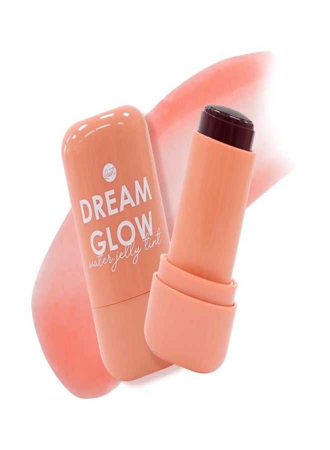 glowiest Dream Glow Collagen Water Jelly Tint - 2-in-1 Lip and Cheek Stain | Hydrating Glossy Finish | Long-Lasting, Lightweight, Buildable Color | Korean Makeup Inspired (Coral Peach) - Image 1