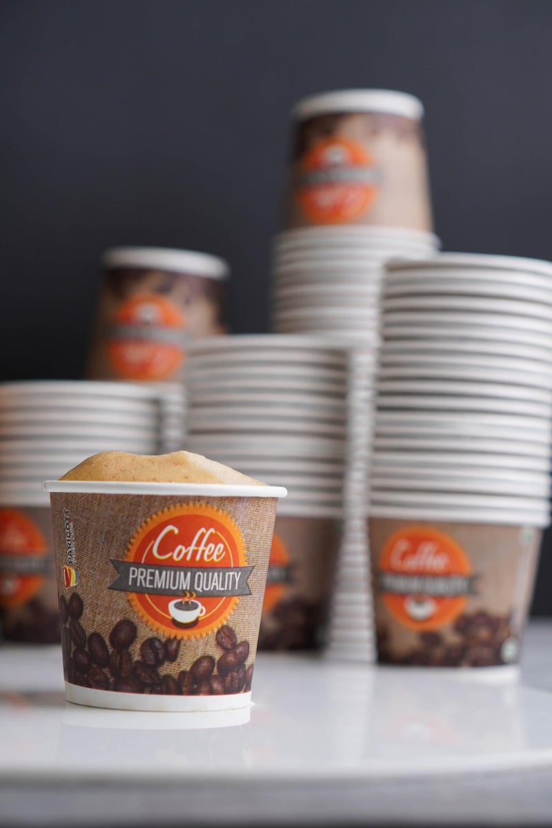 PARICOTT 150ml – 100 Cups | Tea Paper Cups | Premium Printed Disposable Cups for Tea & Coffee – Eco-Friendly, Recyclable, One-Time Use Paper Glass for Home, Office, Events, Parties, Wedding - Image 5