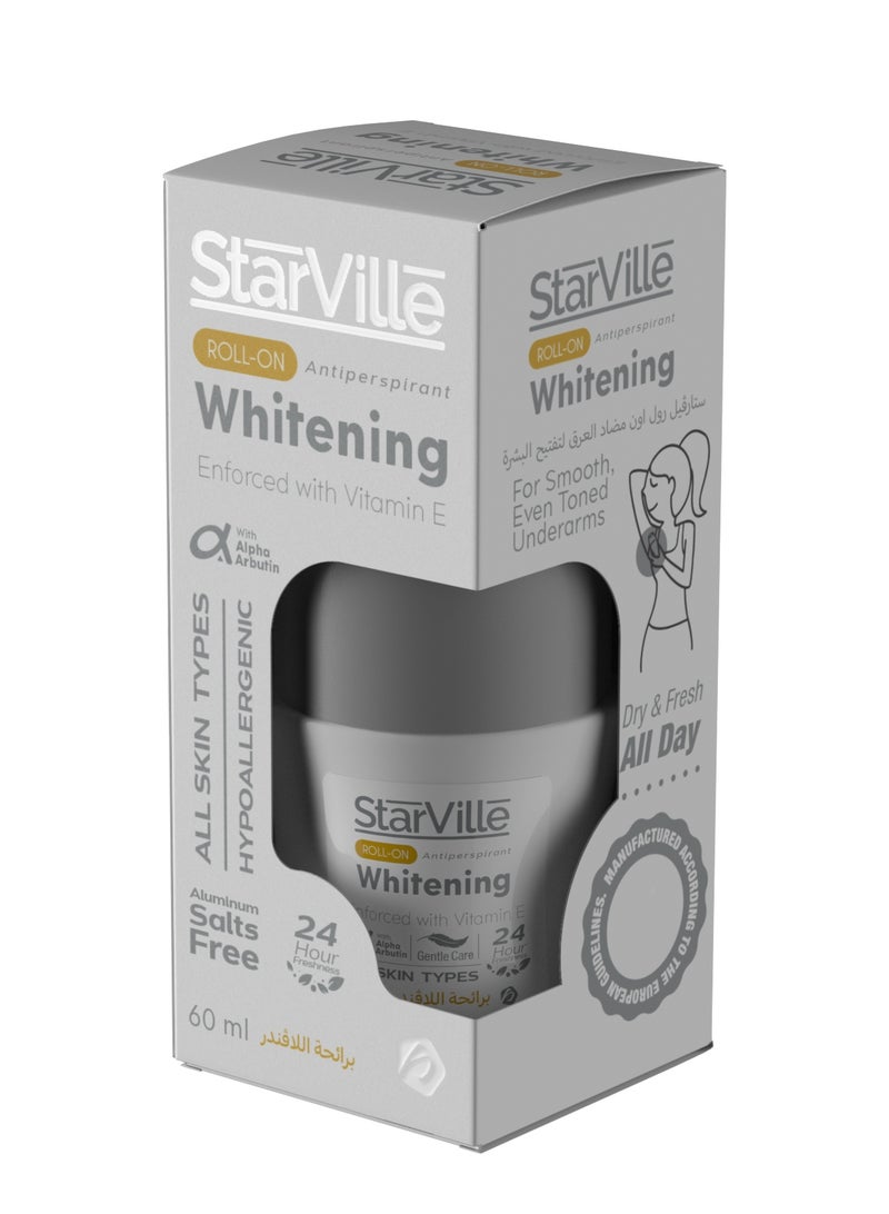 Starville Whitening Roll On Lavender Scent 60 ml - Image 1