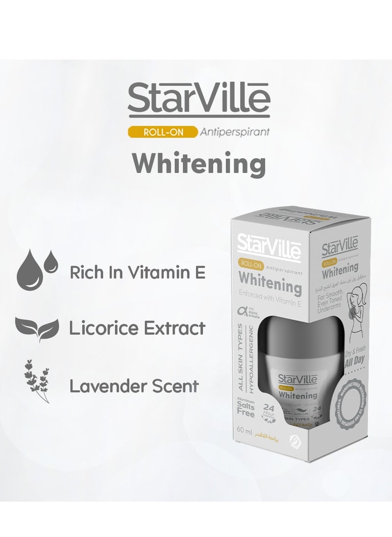 Starville Whitening Roll On Lavender Scent 60 ml - pzsku/Z10D395DF39E2CBBEE609Z/45/_/1713969170/5e89f350-a9a5-4fe7-a1f8-5e2f973f2f7d