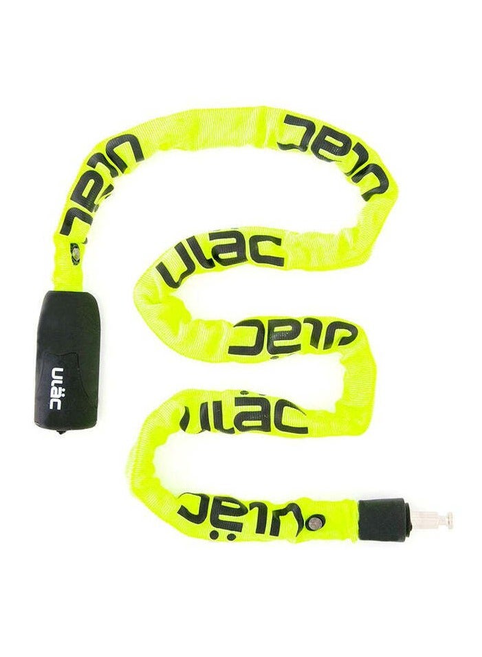 Ulac Eurostile Steel Chain Lock Neon