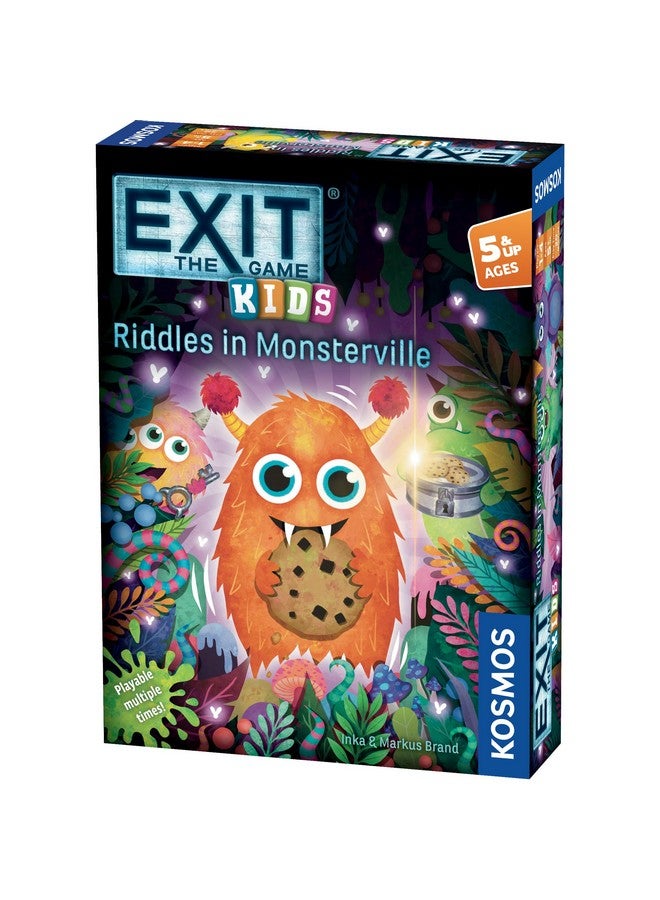 Thames & Kosmos EXIT: The Game - Kids - Riddles in Monsterville | Kids Game | Puzzles | Brainsteasers | Co-op Games - Image 1