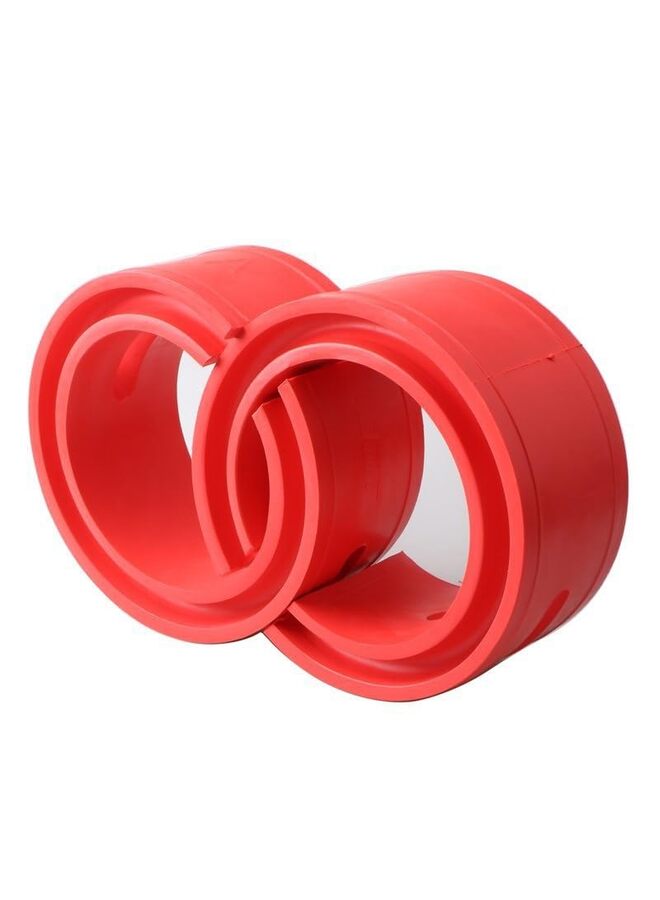 وسادة عازلة لزنبرك لولبي أمامي وخلفي للسيارة/حامل ممتص صدمات تعليق السيارات، طقم معزز للأداء، قطع غيار سيارات عالمية (A) - Image 5