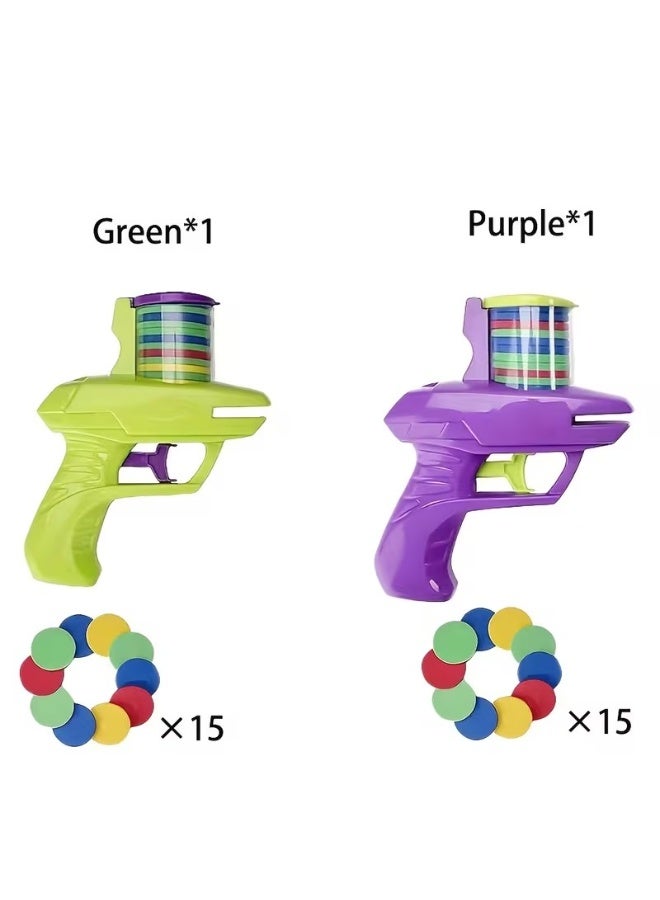 Goolsky Colorful Foam Disc Launcher Toy for 3+, Handheld Flying Saucer Shooter for Indoor & Outdoor Play, Durable Plastic Party Game for, Gift Idea for Group Activity & Family Fun - Image 5