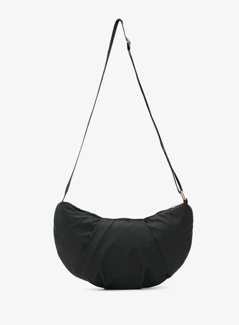 Shule Bags Carpe Technical Fabric Sports Shoulder Bag Black.
