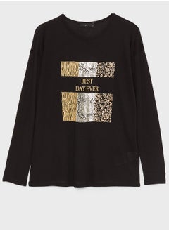 LC WAIKIKI Crew Neck Graphic T-Shirt  - Image 4