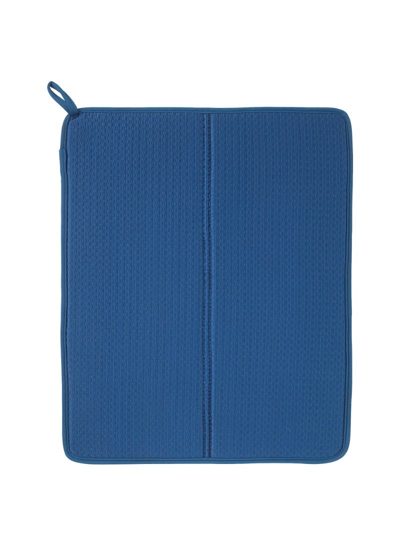 Dish Drying Mat, Blue, 44X36cm  - Image 1