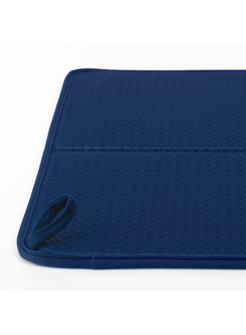 Dish Drying Mat, Blue, 44X36cm  - Image 2