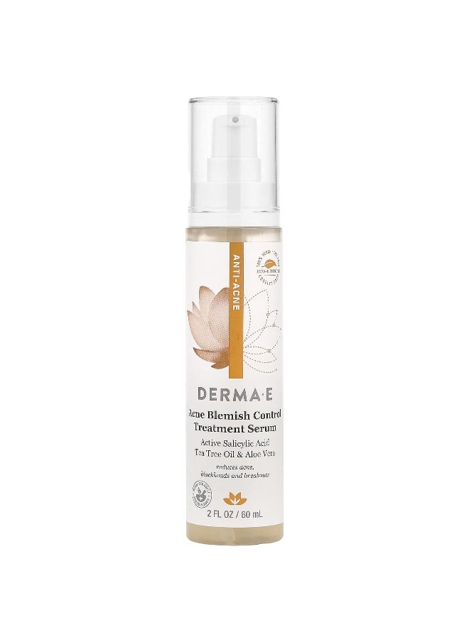 derma-e DERMA E, Acne Blemish Control Treatment Serum, 2 fl oz (60 ml)  - Image 1