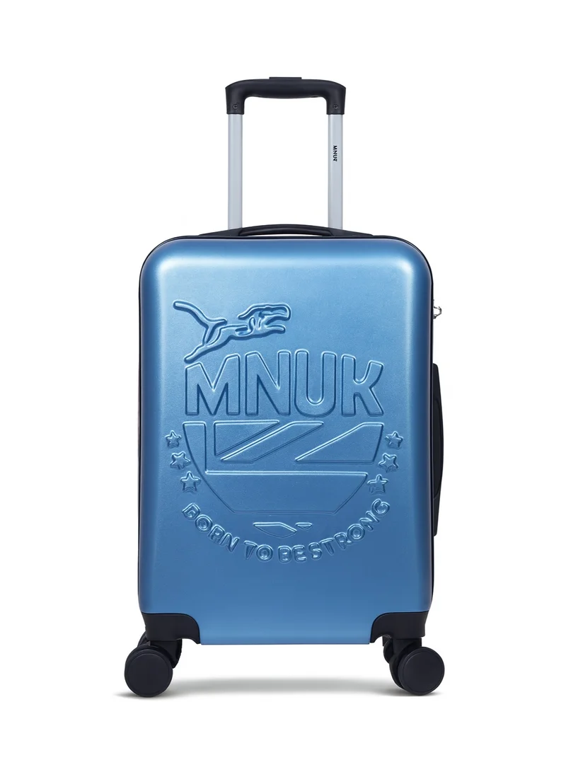 MNUK MANCHESTER Set of 2 Luggage bag| Polycarbonates & ABS Hardside Luggage Trolley with TSA Lock| Double 360Â° 4 Wheeler| Cabin-20 Inch, Large-28 Inch| Blue