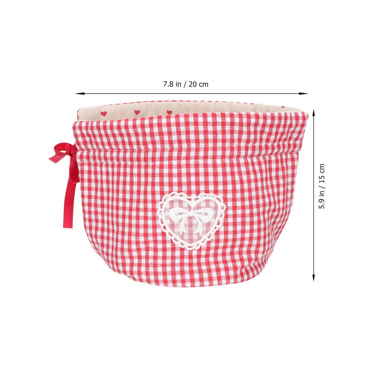 Cotton Drawstring Insulated Teapot Cover Heat Resistant Dustproof Warmer Cozy - Image 3