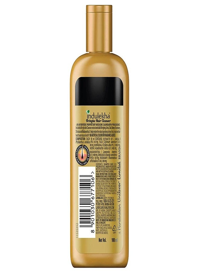 Indulekha Bringha Shampoo, Proprietary Ayurvedic Medicine for Hair Fall, 100ml - Image 2