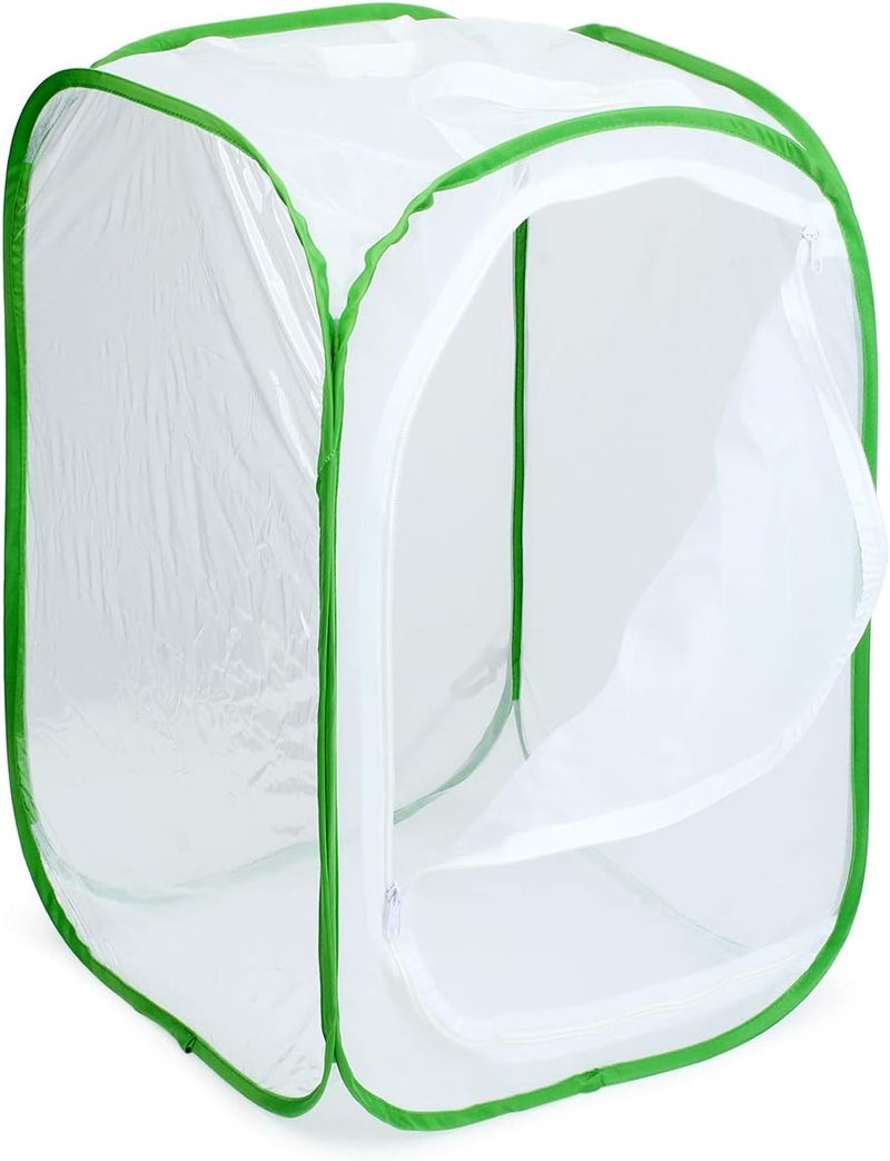 RESTCLOUD 3-Pack Insect and Butterfly Habitat Cage Terrarium Pop-up Butterfly Enclosure (3 x 15.7 x 15.7 x 23.6") - Image 5