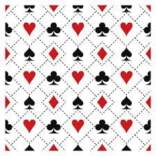 LUDALY Poker Game Printed Luncheon Paper Napkins Casino Theme Party Tableware Napkins (Pack of 20) - Image 3