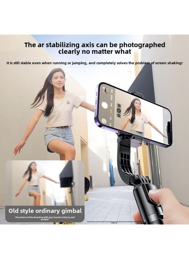 Mobile Phone PTZ Stabilizer Handheld Shooting Anti-shake Mobile Phone Bracket Live Tripod Selfie Stick Automatic Multi-function-Color:R25S  - Image 2
