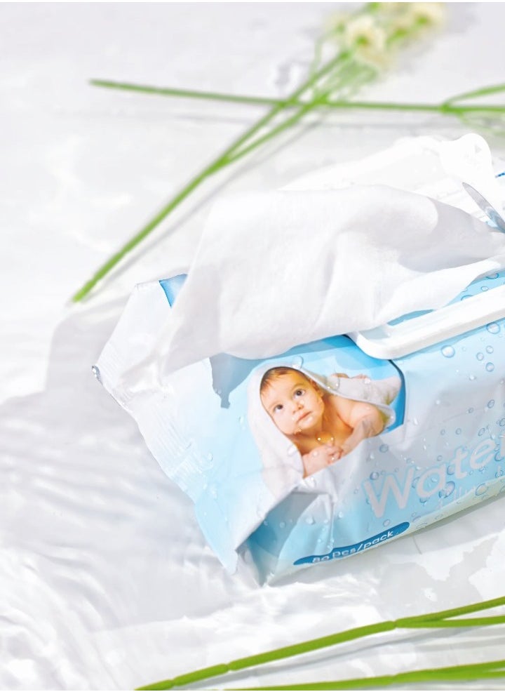 Water Wipes with lid 80pcs 3+1free pack 320pcs - pzsku/Z10D460BB640BF9132342Z/45/_/1729415051/48ac6be5-c583-4a79-bdff-a977c3120a87