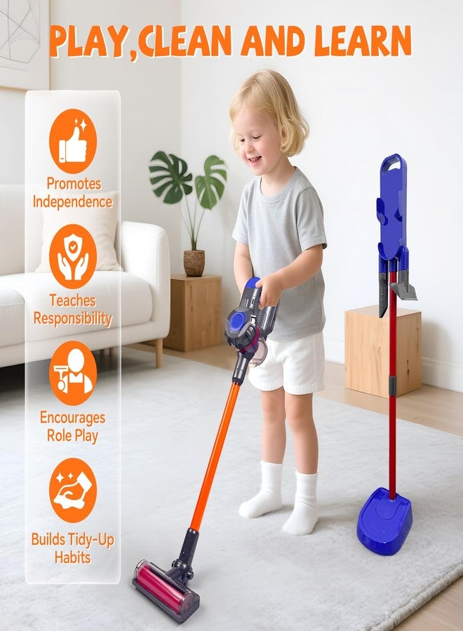 BAYMI 3-in-1 Kids Vacuum that Really Works - Toddler Vacuum Cleaning Toy Set, Kids Working Play Vacuum Cleaner with Real Suction, Montessori Housekeeping Toy for Toddlers 3+ - Image 5