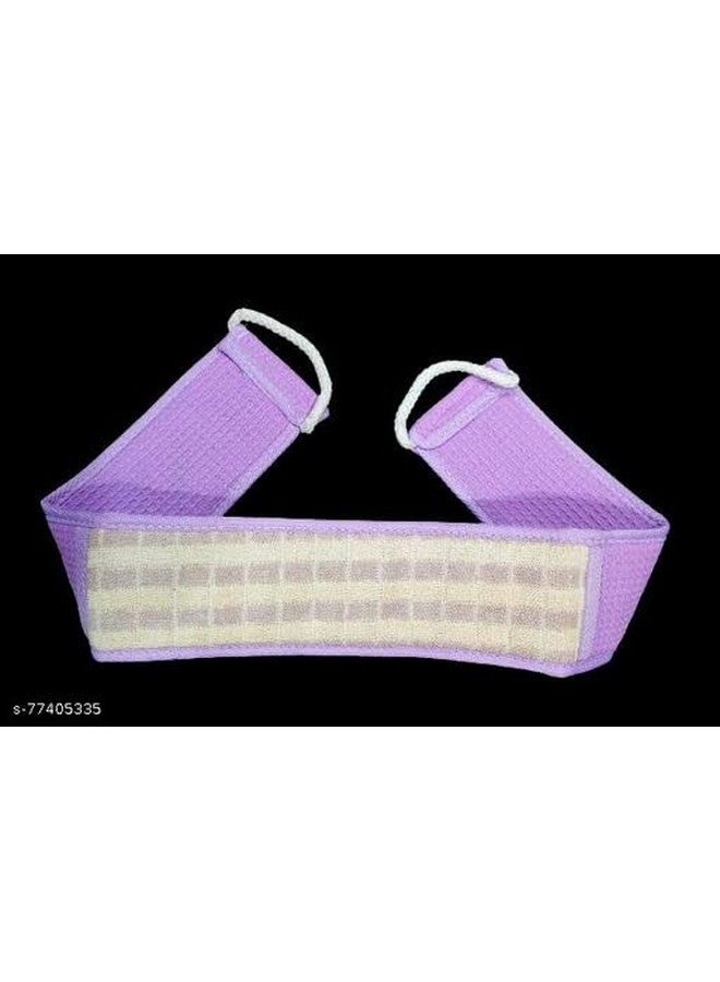 في أر تي فرشاة استحمام VRT لتقشير الظهر وتنظيف البشرة بعمق أثناء الاستحمام والتدليك للرجال والنساء، فرشاة استحمام مزدوجة الجوانب، عبوة من قطعتين - Image 3