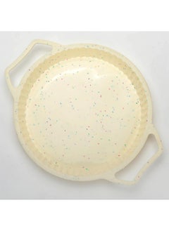 Home Pro Silicone Charlotte Cake Pan 9 White