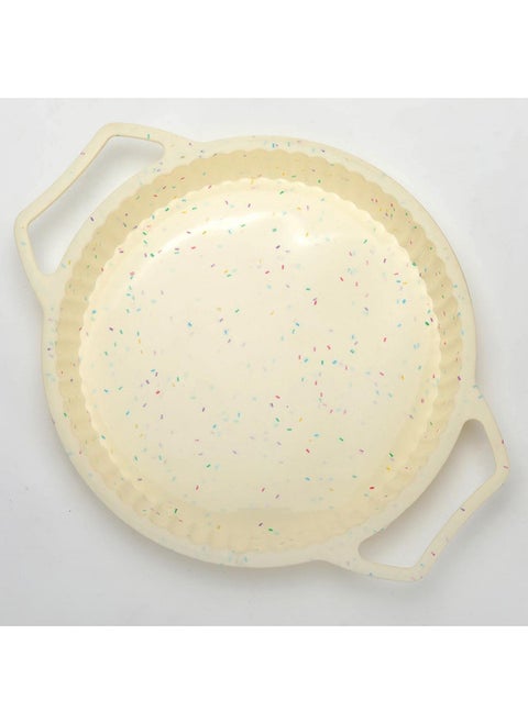 Home Pro Silicone Charlotte Cake Pan 9 White