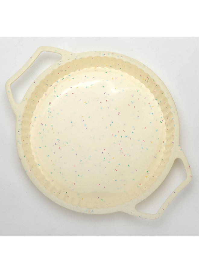 Home Pro - Home Pro Silicone Charlotte Cake Pan 9 White - Image 1