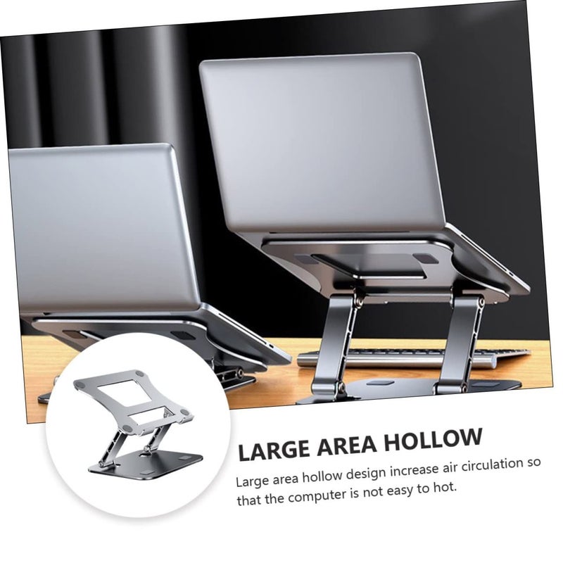 Ergonomic Laptop Stand Riser Sturdy Height Desktop Holder Enhanced Air Circulation - Image 4