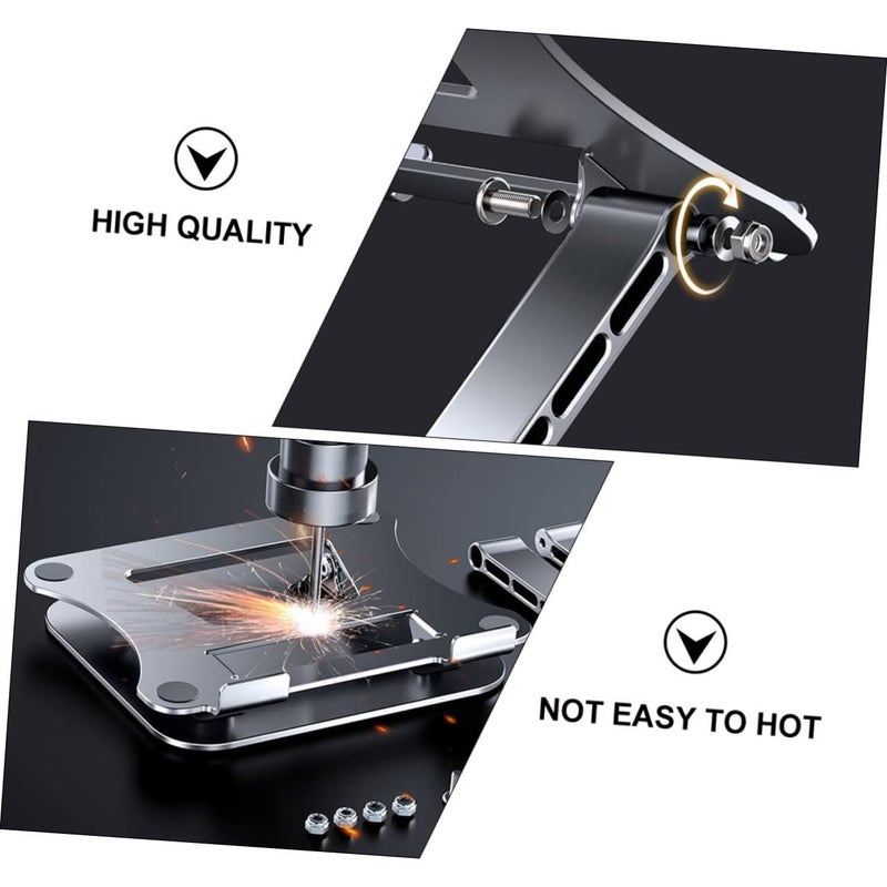 Ergonomic Laptop Stand Riser Sturdy Height Desktop Holder Enhanced Air Circulation - Image 5