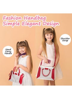 Darice Darice Play Purse for Little Girls, Toddler Purse with Accessories, Fashion Girl Toys, Toy Purse, Handbag, Toy Phone, Pretend Play Makeup, Wallet, & More, Toddler Purses 3 Year Old and Up  - Image 4