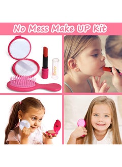 Darice Darice Play Purse for Little Girls, Toddler Purse with Accessories, Fashion Girl Toys, Toy Purse, Handbag, Toy Phone, Pretend Play Makeup, Wallet, & More, Toddler Purses 3 Year Old and Up  - Image 5