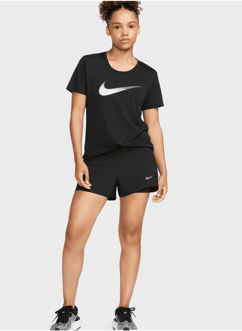 Nike Drifit Swift Mid Rise 2In1 3'' Shorts