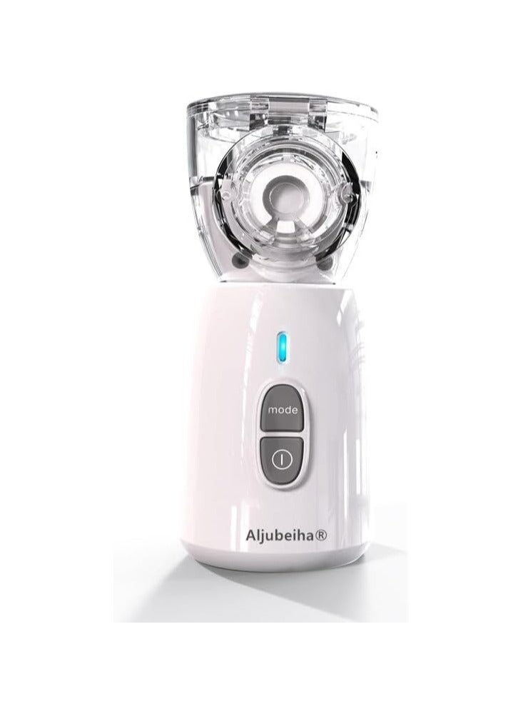 جهاز استنشاق بخار شبكي الكتروني بالموجات فوق الصوتية مع قناعين للوجه للاطفال وبطاريتين - Image 4