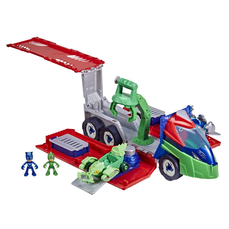PJMASKS PJ Masks Toys PJ Launching Seeker Car Playset with Sounds, 2-in-1 Vehicle and Car Launcher, Preschool Toys for 3 Year Old Boys and Girls and Up - Image 3