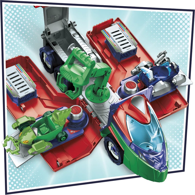 PJMASKS PJ Masks Toys PJ Launching Seeker Car Playset with Sounds, 2-in-1 Vehicle and Car Launcher, Preschool Toys for 3 Year Old Boys and Girls and Up - Image 5