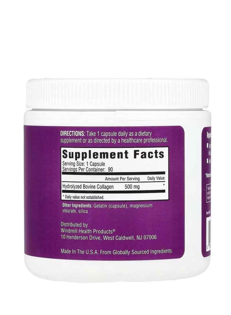 REJUVICARE Super Collagen 500 mg 90 Capsules - Image 2