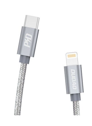 DUDAO USB C to Lightning Fast Charging Cable, 1 Meter, iPhone Type C Cable Power Delivery USB C Cable iPhone 65W Compatible with Apple Devices - pzsku/Z10D4FD91B896F2EB2EB0Z/45/_/1662488847/f3ebae32-87e3-45bd-a919-953de0f0b0de