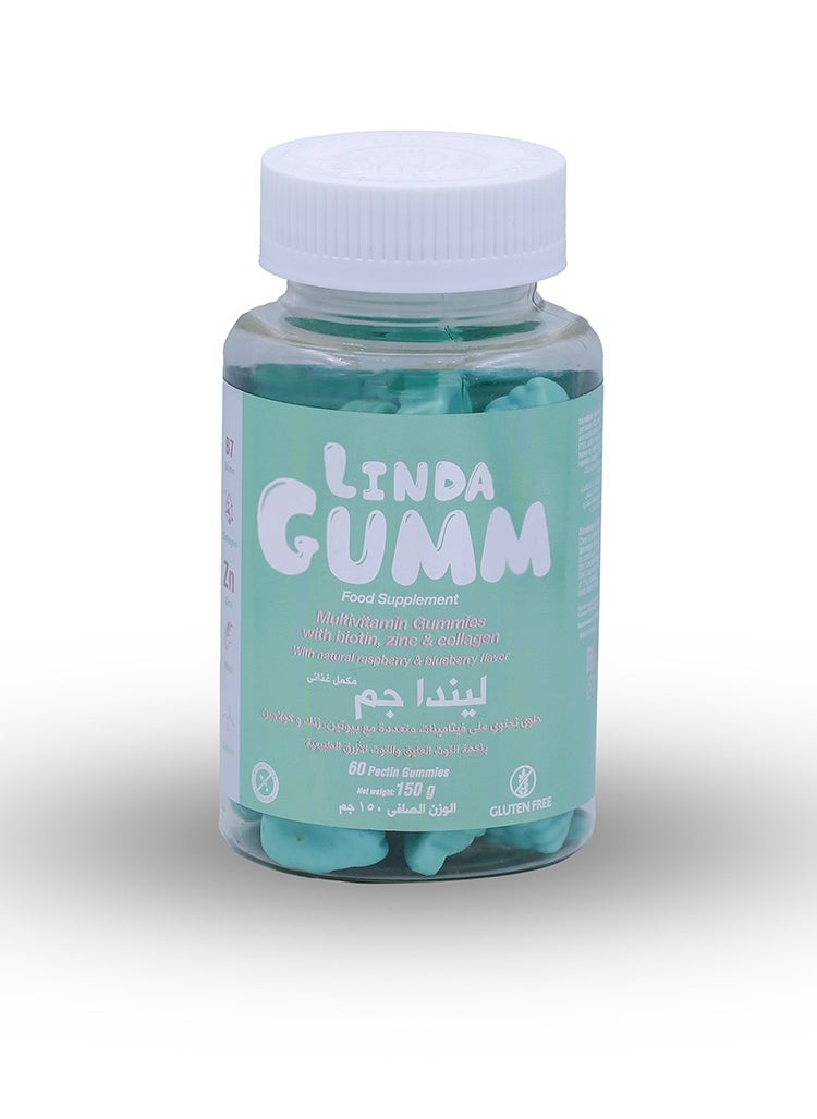 Sulinda Linda Gumm Biotin 60 Gummies  - Image 1