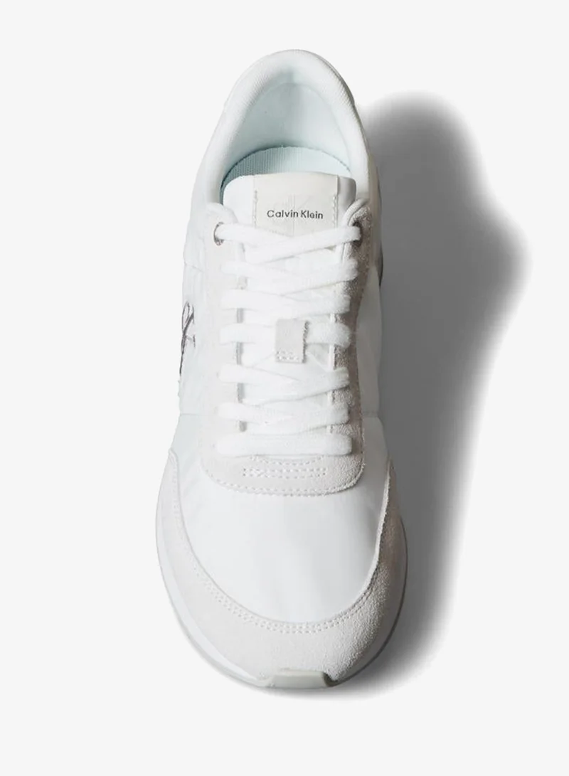 Calvin Klein Jeans Triple Bright White 1979 Low Top Retro Sneakers for Men | Best Price UAE