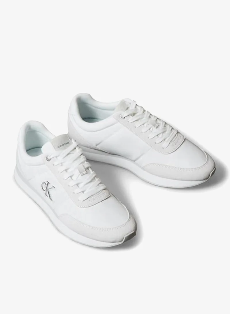 Calvin Klein Jeans Triple Bright White 1979 Low Top Retro Sneakers for Men | Best Price UAE