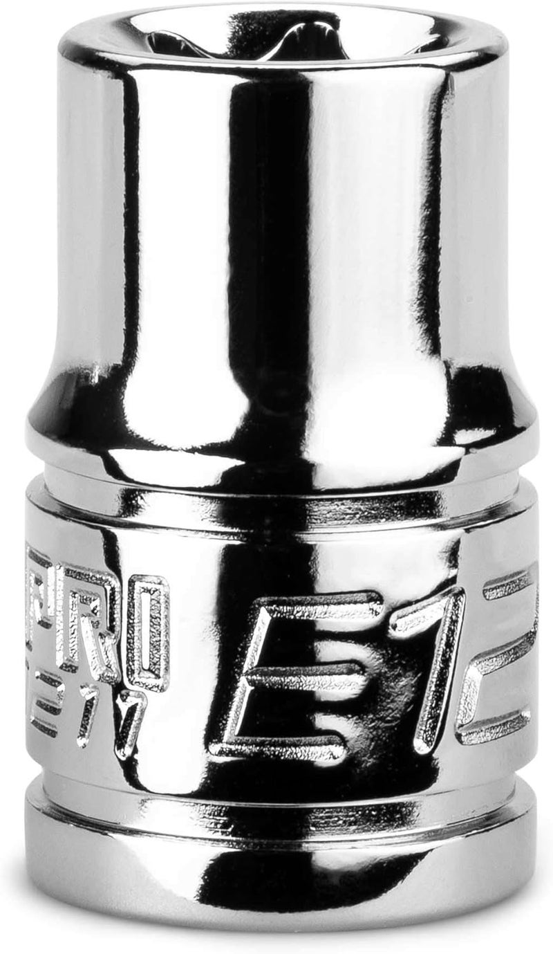 Capri Tools E12 External Star Socket, 3/8-Inch Drive - Image 1