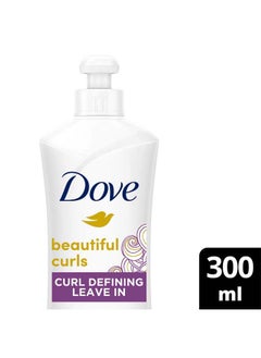 Dove Beautiful Curls Leave In infused with Aloe Vera & Jojoba Oil, to nourish your curls and lock in moisture without weighing it down, for 72 hours frizz free 300ml - pzsku/Z10D527F46AE3EDF103EDZ/45/_/1728309238/656b1610-33c1-4ec0-b7cb-ae6a2bed2c19