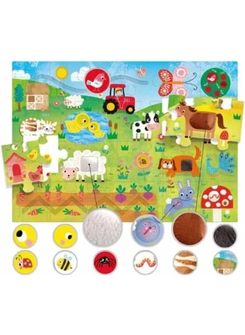 Headu TACTILE ANIMALS MONTESSORI (AGES 1-4)