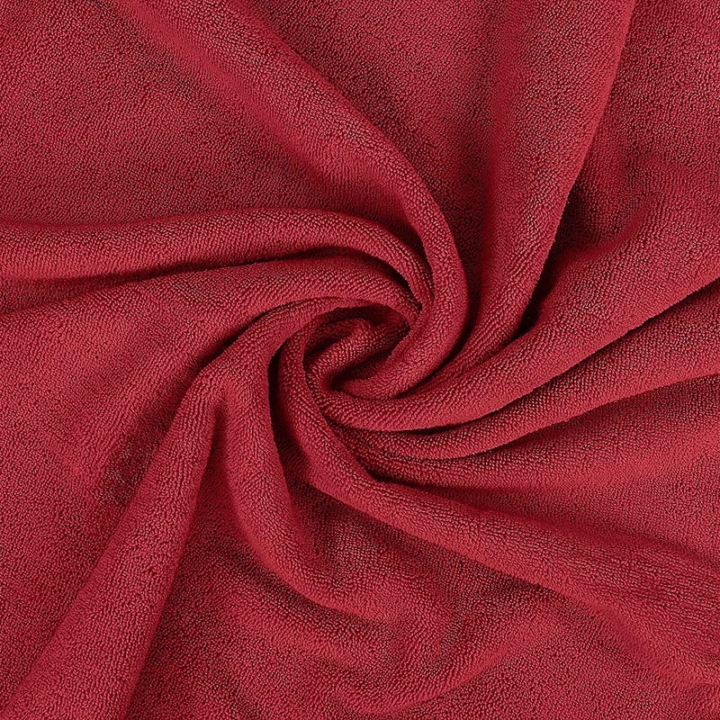 Vocal Store Ultra Soft, Super Absorbent, 100% Cotton 4 Piece Bath Towel Set, 600 GSM, 30 inch x 60 inch (Red, Set of 4) TW-V02-RED-4 - Image 2