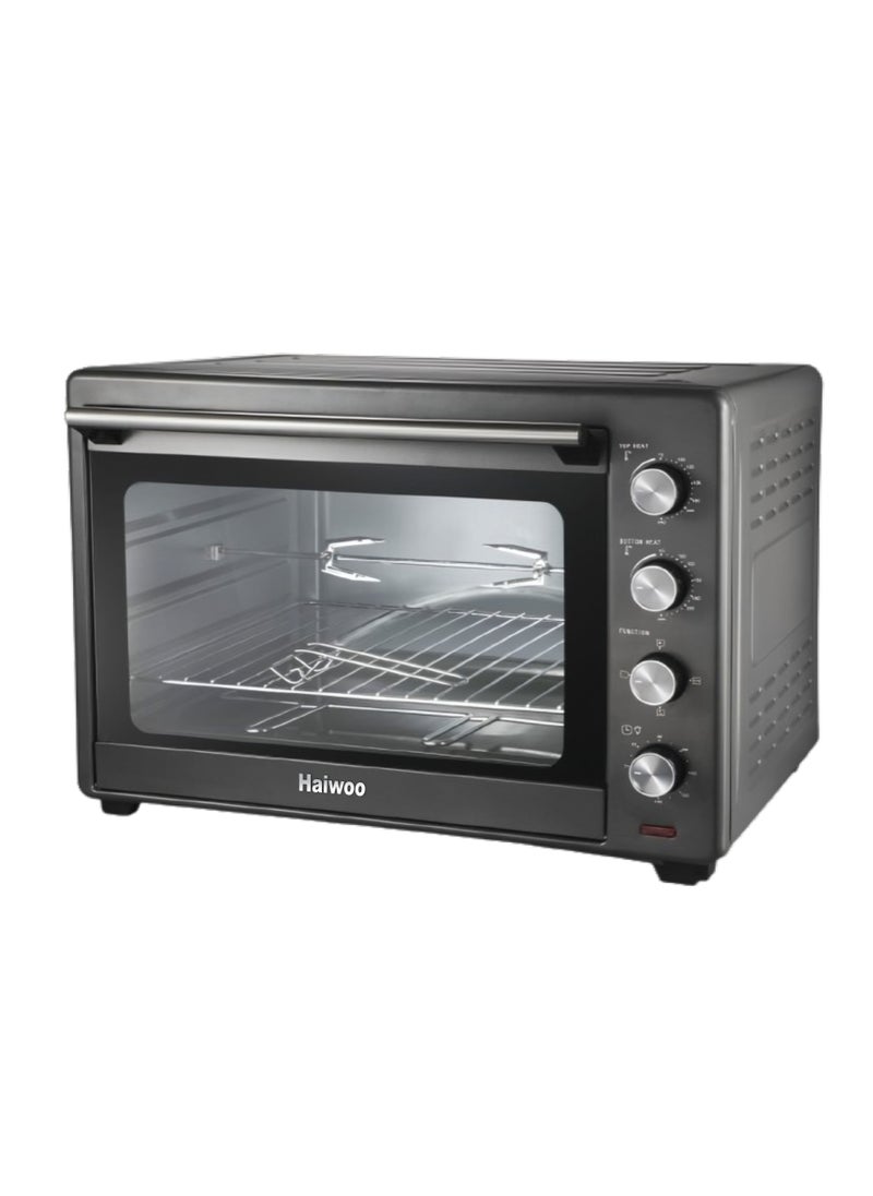 Electric Oven 120Lters  Dual Thermostat Top & Bottom Heat With Independent Control, Rotisserie-Grill, Convection-Oven, Thermostat, Timer, Full Gray Body Colour HWEO-120RML - pzsku/Z10D55A6A3C448494114AZ/45/_/1730647829/2f0fcab2-4d20-4fd5-bf0a-9bf0eae7af75