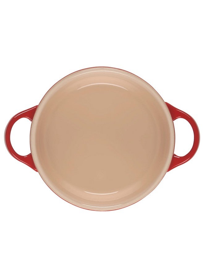 Le Creuset Le Creuset Stoneware Mini Round Cocotte, 14 oz., Cerise - Image 4