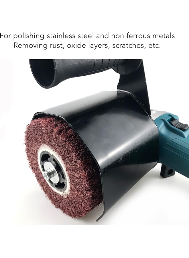 إيروريكس ماكينة تلميع وصقل M10 مجموعة صقل وصقل وصنفرة للمعادن والفولاذ المقاوم للصدأ أداة تلميع وتكييف ملحق طاحونة الزاوية - Image 4