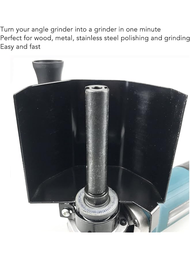 إيروريكس ماكينة تلميع وصقل M10 مجموعة صقل وصقل وصنفرة للمعادن والفولاذ المقاوم للصدأ أداة تلميع وتكييف ملحق طاحونة الزاوية - Image 2